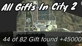 All Gifts In City 2 ll Car Parking Multiplayer