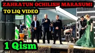 BUXORO VILOYAT JONDOR TUMAN ZAHRATUN SUPER MARKET OCHILISH MAROSUMI