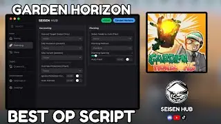 GARDEN HORIZON BEST OP SCRIPT | AUTO BUY | AUTO HARVEST | AUTO PLANT AND MORE