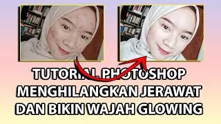 Photoshop tutorial how to get rid of acne and make your face glow