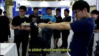 IT World Show 2018, Korea_a pistol-shot experience