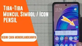 How to Remove Pencil Symbol / Icon |  Actually Easy But Forget