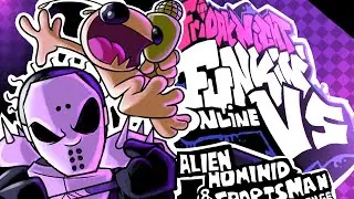 Friday Night Funkin’ ONLINE VS [Sportsman & Alien] UPDATE [Fnf Mod]