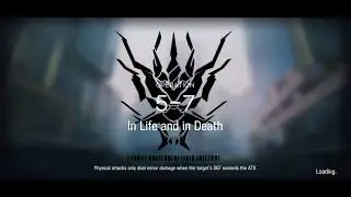 Arknights || 5-7 with Elite 1 60 level Operators || (SilverAsh, Saira, Exusiai, Lappland, Silence)