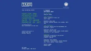 TAKE On Art |Curatorial Symposium |Day 2 |Curatorial Proposition for Performance Art | Jyothidas K V