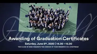 IB Graduation 2020 at B.I.S.