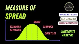 Range, Variance, Standard Deviation, Quartiles - Measures of Spread | Statistics | Data Science 