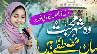 Wo Shehr Mohabbat Jahan Mustafa Hai Whi Ghar Bnany Ko G Chahta Hai - New Mind Relaxing Kalam
