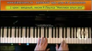 Урок 1. Курс фортепиано для начинающих