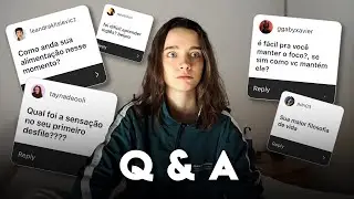 Vida de Modelo X Vida Pessoal | RESPONDENDO PERGUNTAS NA QUARENTENA | Luiza Scandelari