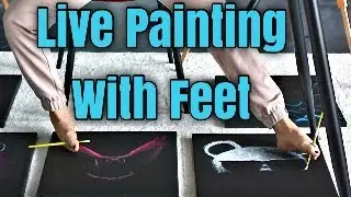 Painting 10 Artworks Live at the museum with All Limbs