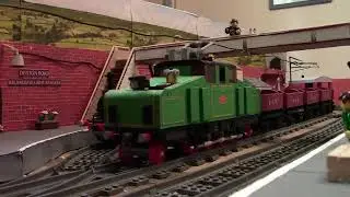 LEGO Electric locomotive "Jupiter" running session