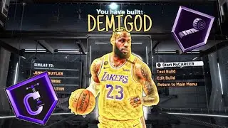 BEST DEMIGOD BUILD ON NBA 2K22😱😈