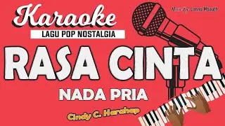 Karaoke RASA CINTA - Cindy C. Harahap / Nada Pria / Music By Lanno Mbauth