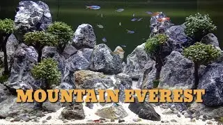 AQUASCAPE RELAXING MUSIC // MOUNTAIN EVEREST STYLE