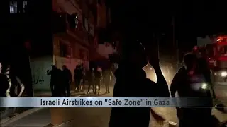 IDF airstrike on 'safe zone' in Gaza kills dozens