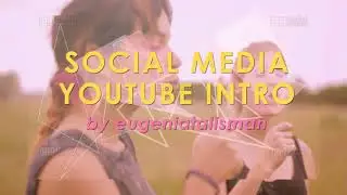 Pink YouTube Promo Logo Intro
