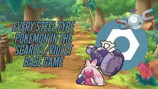 Every Steel Type Pokemon in the Pokemon Scarlet/Violet Base Game