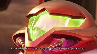 Raven Beak has some choice words for Samus (Metroid Dread spoilers)