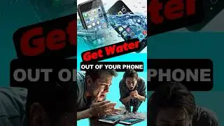 How To REALLY Get Water Out Of Your Phone