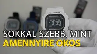 Lehet, hogy nem a legjobb okosított óra, de ízig-vérig G-Shock: Casio DW-H5600