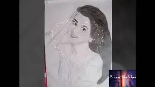 Drawing Shruti Sharma| Time lapse#2|| Princy Sketches