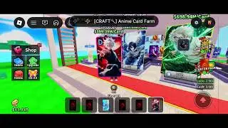 [CRAFT🔨] Anime Card Farm Script - Auto Roll, Auto Buy, Auto Craft, Auto Trait, Auto Grade & More