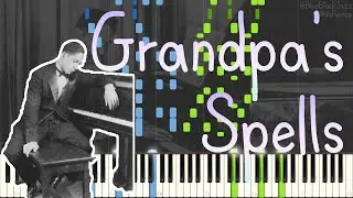 Jelly Roll Morton - Grandpa's Spells 1923 (Classic Jazz Piano Synthesia)