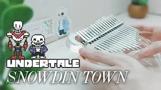 UNDERTALE OST - Snowdin Town | Kalimba Cover (+TABS)