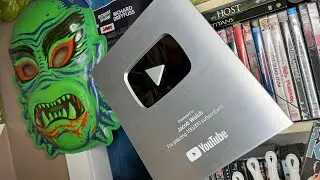 YouTube Award unboxing