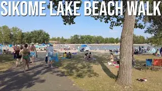 Sikome Lake Day Out | Walking Tour & Local Vibes [4K] 🇨🇦