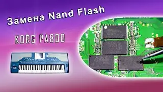 Korg PA800: Nand Flash Replacement and More