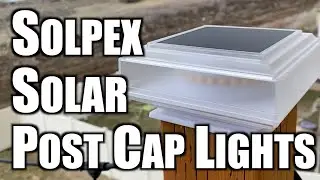 Solpex Solar Post Cap Lights Review