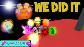 Roblox - 6BILLION CANDIES... GUMMY WINGED HYDRA and more!  Bubble Gum Simulator