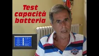 Test capacità batteria