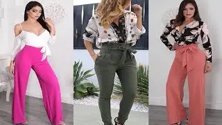 COMBINACIONES DE MODA CON PANTALONES VESTIR.