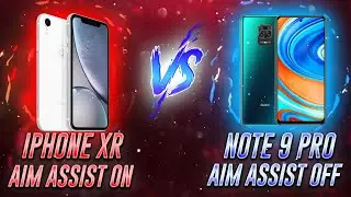 Aim Assist Of 1v1 TDM Challenge 🥵 // iPhone xr vs Redmi note 9 pro 🔥// 60fps vs 40fps // Mr Flanker