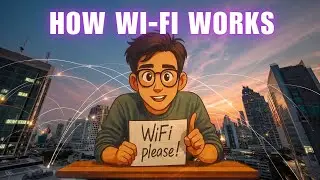 How Wi-Fi Actually Works 📶 The Invisible Internet — Explained Like You’re 5