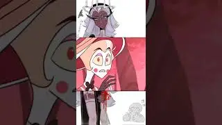 Happy family photo♥️#hazbin#lucifer#cute#heartwarming
