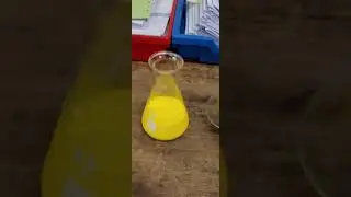 Йодид калия + нитрат свинца