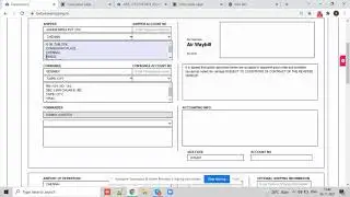 How to Search & Update Airway Bill ?