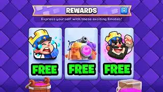 How To GET FREE REWARDS In Clash Royale!