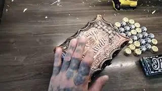 шкатулка. фишки для нард. портсигар. ручная резьба по дереву