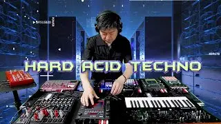 Hard Acid Techno mix 2023 | 140BPM Techno rave dance party mix