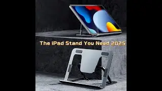 The iPad Stand You Need 2025 🍎 Multi-Angle Adjustable Aluminum Alloy Folding Tablet Stand