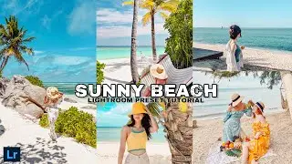 LIGHTROOM MOBILE TUTORIAL | SUNNY BEACH | NEW PRESET 2022❗️