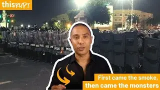 First came the smoke, then came the monsters