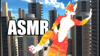 Furry Macro ASMR to Sleep To 🏙️ (Tapping, Scratching ...)