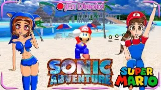 🔴¡ME PASO SONIC ADVENTURE PERO SOY MARIO! 🤩✨