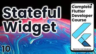 Flutter Crash Course for Beginners #10 - Stateful widgets